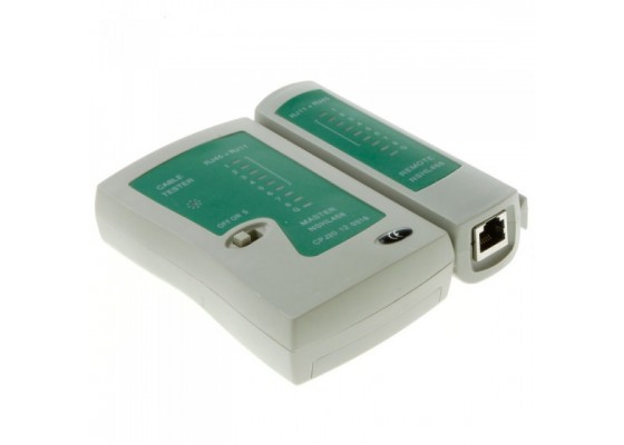 Тестор кабельный RJ45 RJ12 | компьютеры локальные сети оборудование кабельные