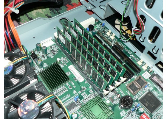 Серверная M/B P3TDE6-G, 4GB ОЗУ и 2 CPU | компьютеры комплектующие компьютерные материнские платы